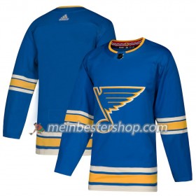 St. Louis Blues Blank Adidas 2018-2019 Alternate Trikot Authentic - Herren